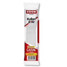 COOK EKO PLASTİK ÇATAL 10LU