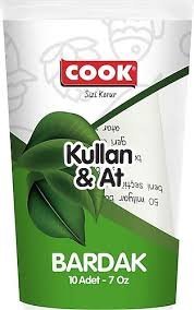 COOK KARTON BARDAK 9 ÖZ 10LU