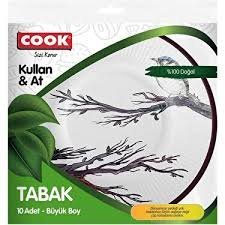 COOK KARTON TABAK BÜYÜK BOY 10 ADET
