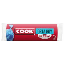 COOK ORTO BOY ÇÖP POŞET 55*60 15Lİ