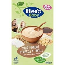 HERO BABY SÜTLÜ PEKMEZLİ 8 TAHILLI 200 G