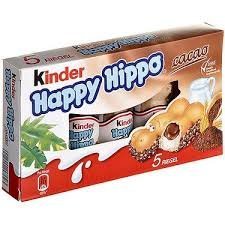 KINDER HAPPY HIPPO FINDIKLI 5 Lİ 5*20,7 GR