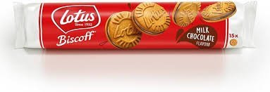 LOTUS BISCOFF SAND.MILK CHOC.150 GR