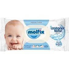 MOLFİX İZOTONİK SULU MENDİL HASSAS 60'LI