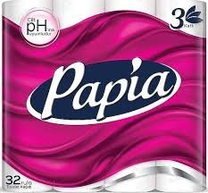 PAPİA TUVALET KAĞIDI 3 KATLI 32 RULO