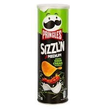 PRINGLES HOT SOUR CREAM 160 GR