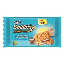 SAKLIKÖY SÜTLÜ KREMALI 3'LÜ 264 G