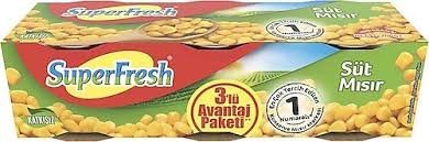 SUPERFRESH SÜT MISIR 3*200 G