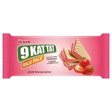 ÜLKER 9 KAT TAT ÇİLEKLİ GOF. 114 G