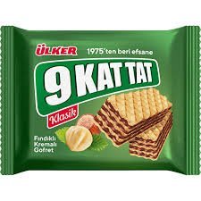 ÜLKER 9 KAT TAT FINDIKLI GOFRET 39 G