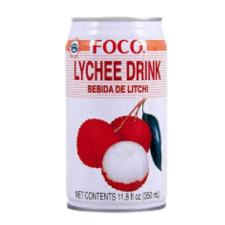 FOCO LYCHEE DRINK BEBIDA DE LITCHI 350 ML